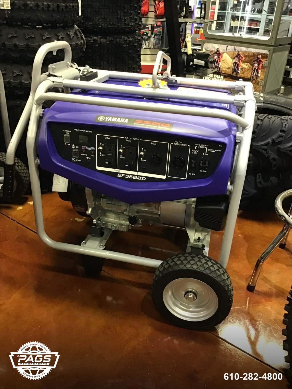 YAMAHA EF 5500 GENERATOR — photo 1