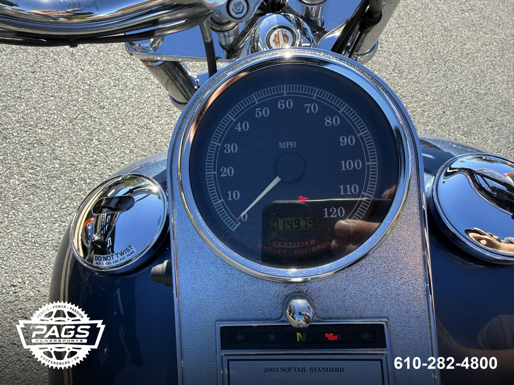 2003 H-D FXST SOFTAIL STANDARD 100TH ANN EDITION — photo 9